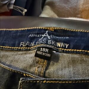 Ashley Stewart Skinny Jeans - Dark Blue
